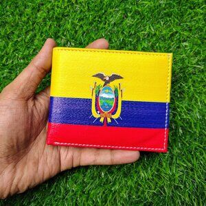 Men Bifold Printed Novelty Wallet in Vegan Leather with Gift Box